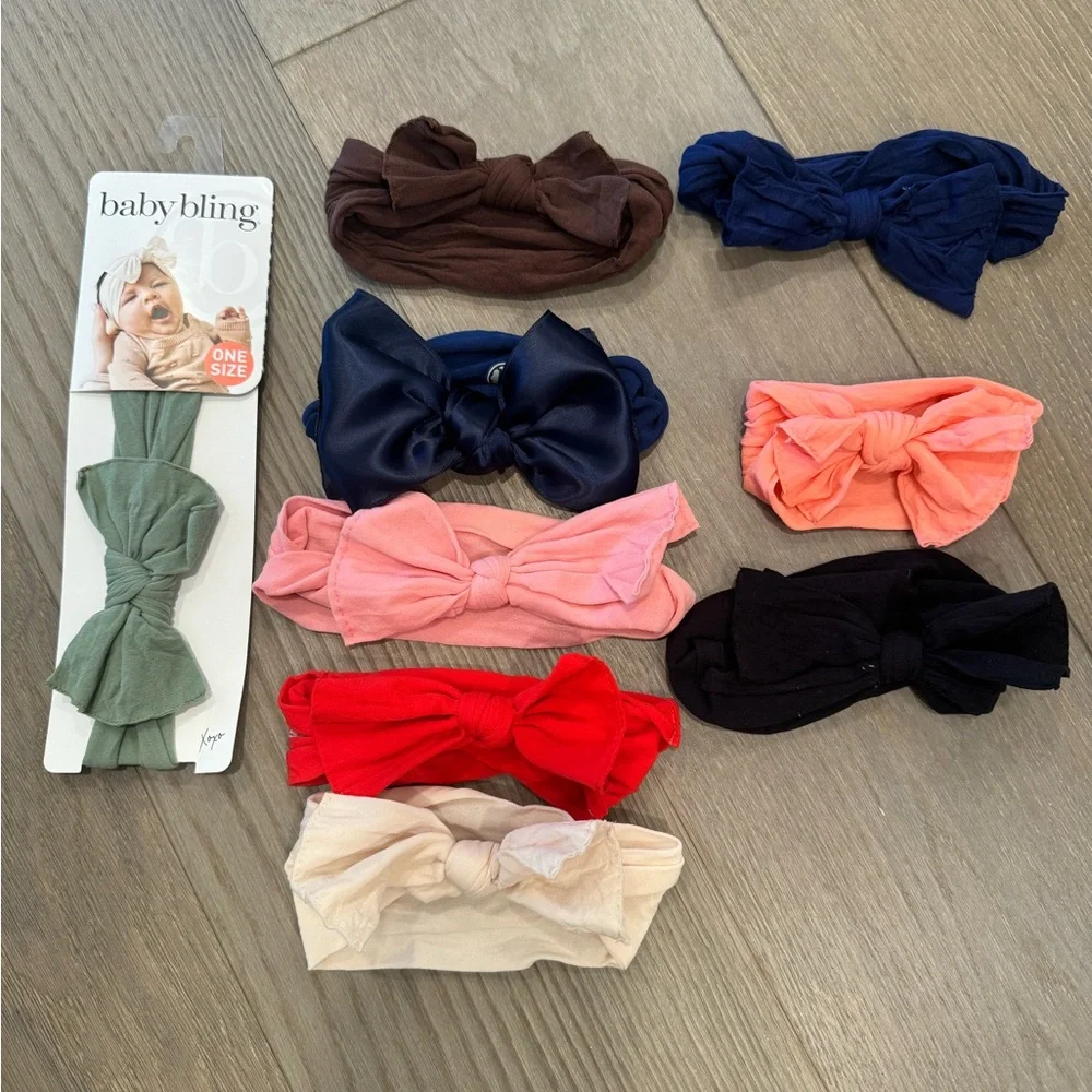 Babybling Bow Headband Set